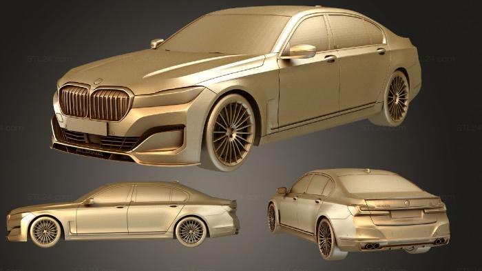 Vehicles (bmw alpina b7 2020, CARS_0842) 3D models for cnc